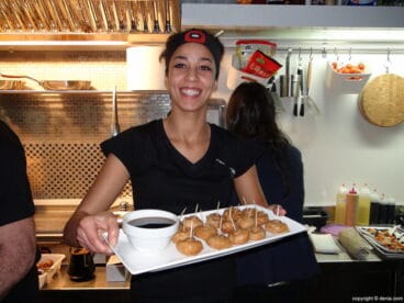 Japi Japo, bandeja presentación de tempura