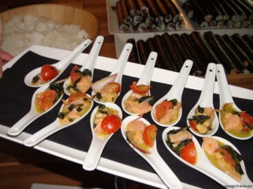 Japi Japo, cucharas con condimentos japoneses