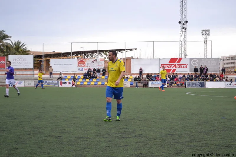 Javi García ya no marcará goles con el CD. Dénia