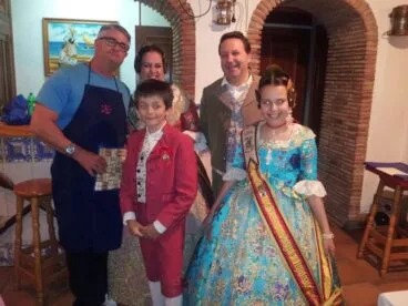 José Miguel Bolufer con los cargos 2014 de Baix la Mar