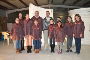 Las FFMM de Dénia y sus cortes de honor junto a Daniel Garrigós