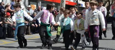 Ofrenda de fallas de dénia 2014