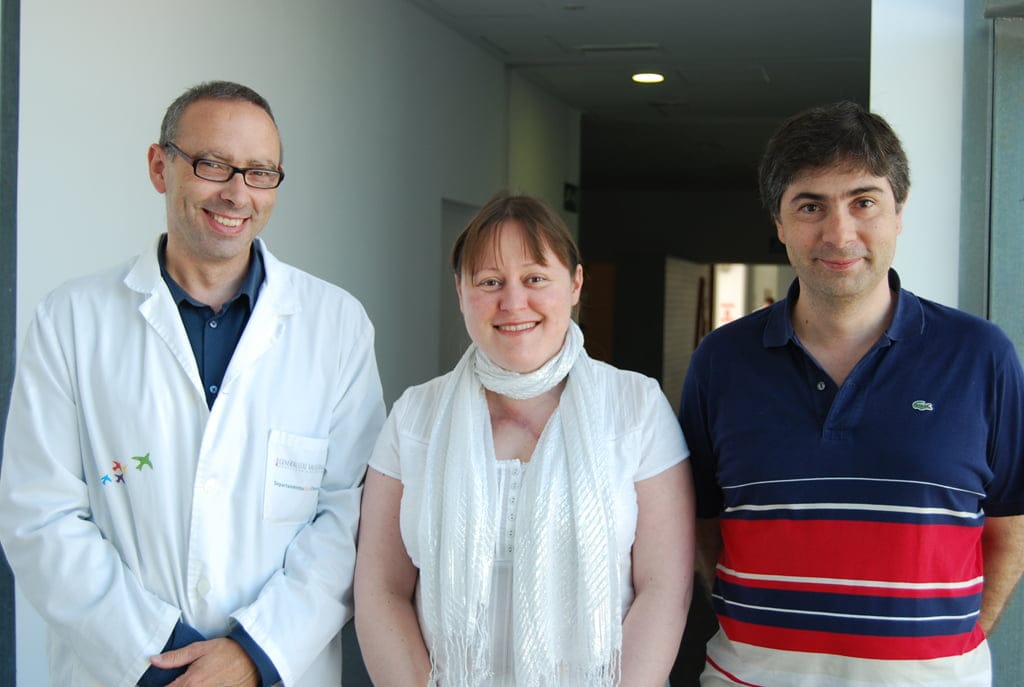 Paciente del departamento de oncología de Dénia