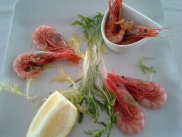 Plato de Gambas, Jornada Gastronómica