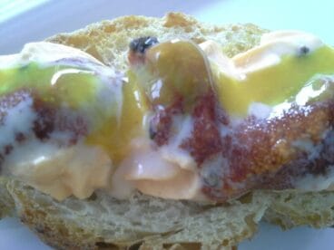 Plato de erizos Jornada Gastronómica