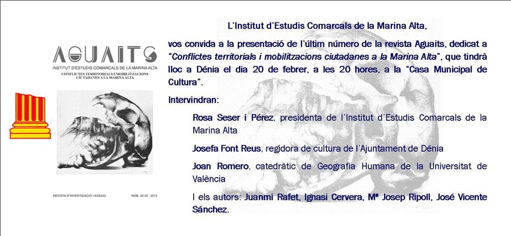 Presentación de la revista Aguaits