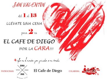 Promocion especial de San Valentín DNA ink