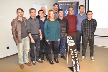 Representación de los 10 clubes organizadores