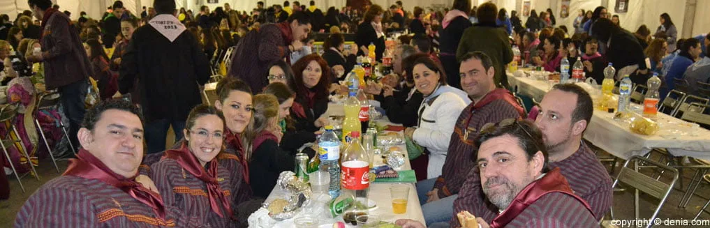 Sopar de Germanor en Dénia