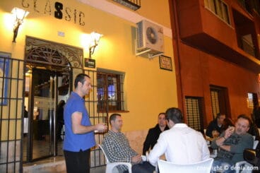 Terraza del restaurante Classic