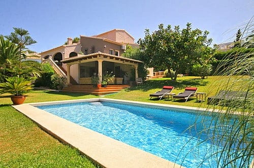 Villa en Jávea zona con vistas al mar Quality Rent a Villa