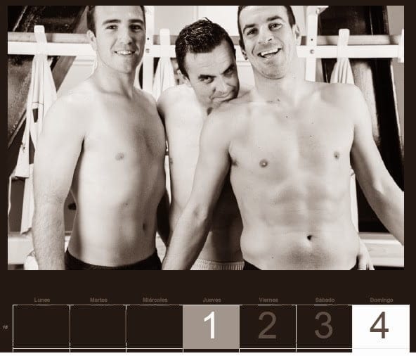 Álex Gayá, Javi García y Heredia en el mes de mayo