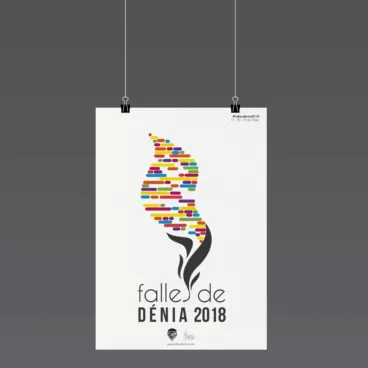 Cartell Penjat Flama d’onze