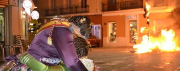 Cremà de las fallas de Dénia