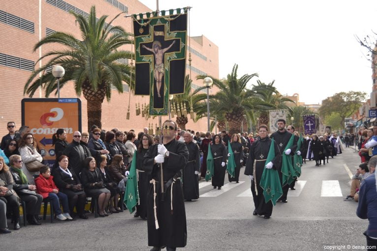 Cofradía de Utiel en la Procesión Diocesana celebrada en Dénia