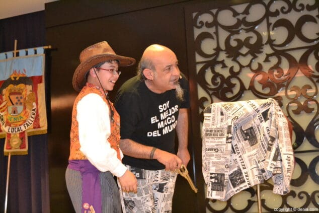 02 Espectáculo del Mago Dexter en la Gala Infantil