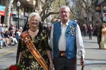 Ofrenda de flores Fallas de Dénia 2014 – Hogar del jubilado