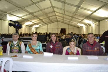Mesa presidencial del Sopar de Germanor