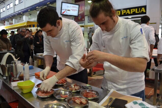 03 Participantes en el 3 concurso internacional de cocina creativa de la Gamba Roja de Dénia