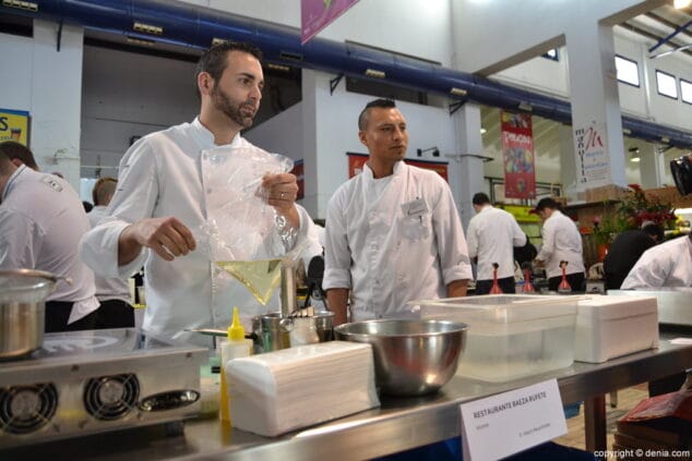 05 Restaurante Baeza Rufete en el concurso de gamba roja de Dénia