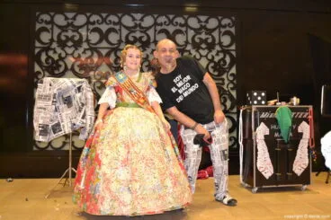Espectáculo del Mago Dexter en la Gala Infantil