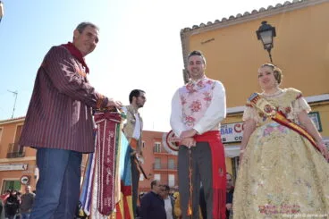 Paco Arnau en el Día de la Bandera del Oeste