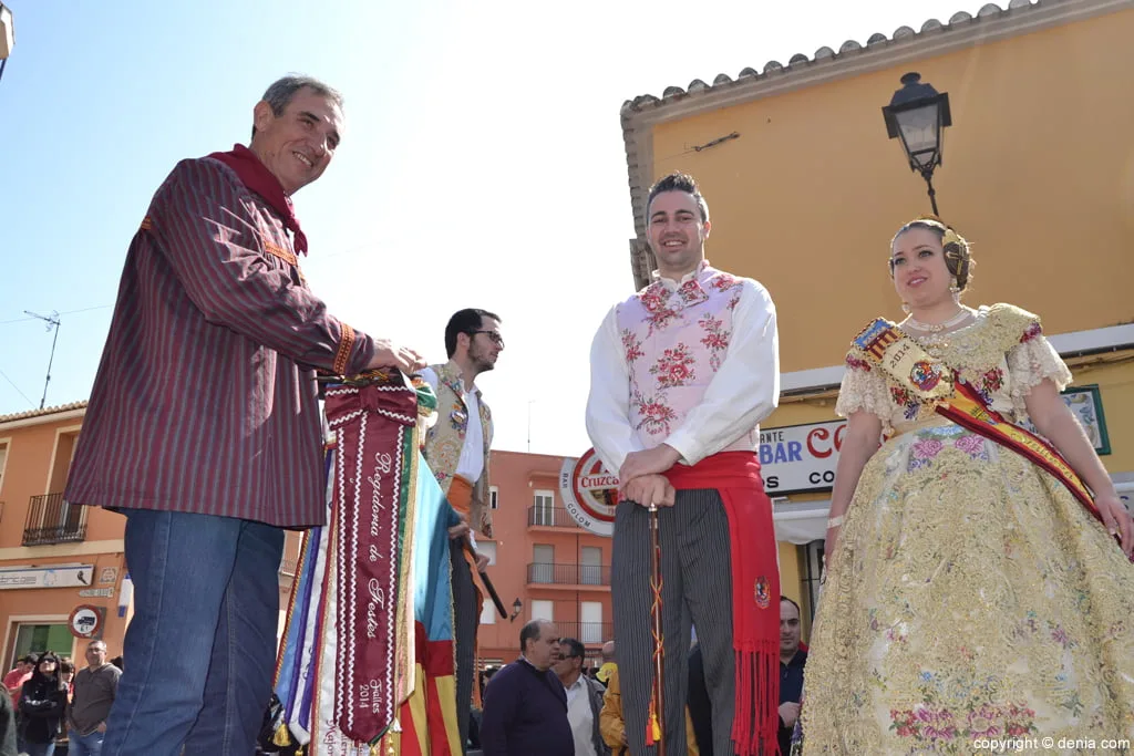 Paco Arnau en el Día de la Bandera del Oeste