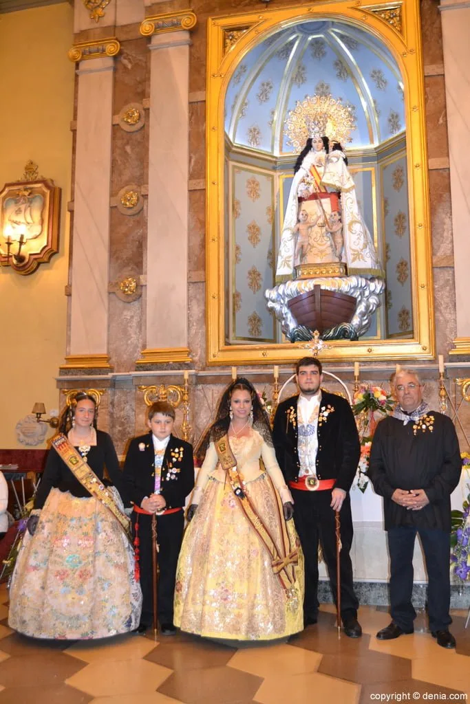 Ofrenda de flores Fallas de Dénia 2014 - Ofrenda de la Falla Diana