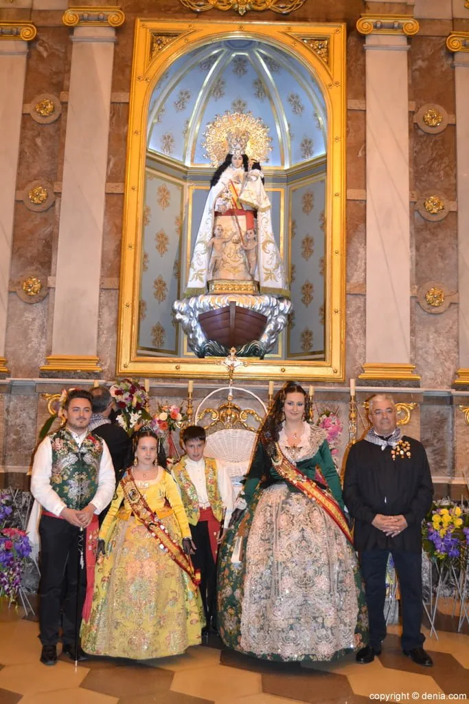 Ofrenda de flores Fallas de Dénia 2014 - Ofrenda de la Falla Saladar
