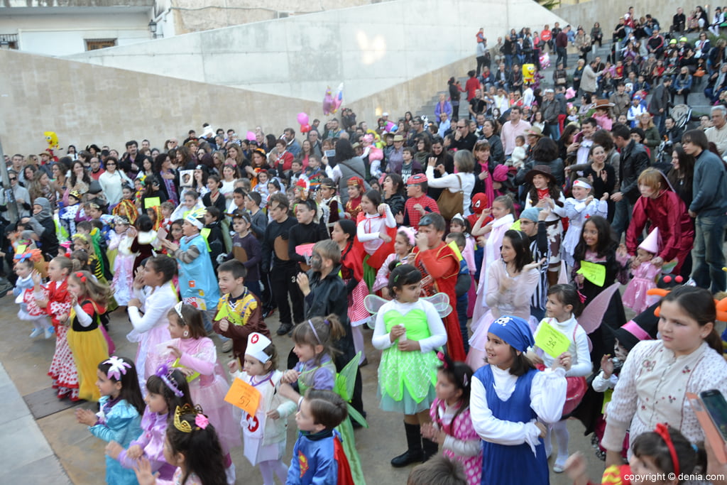 Fiesta de Carnaval infantil en Dénia