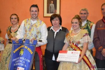 Primer premio a la crítica turística a la Falla oeste