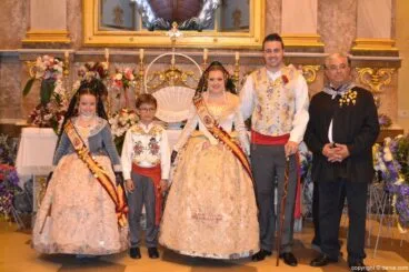Ofrenda de flores Fallas de Dénia 2014 – Ofrenda de la Falla Oeste