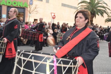 Procesión diocesana celebrada en Dénia