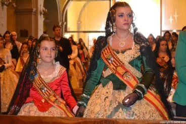 Ofrenda de flores Fallas de Dénia 2014 – Falleras Mayores de Dénia