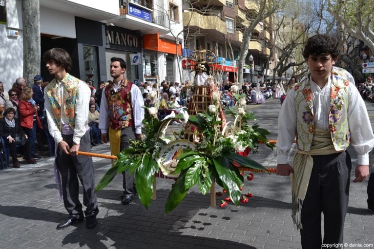 Offering of flowers Fallas de Dénia 2014 - Les Roques