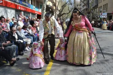 Ofrenda de flores Fallas de Dénia 2014 – Les Roques