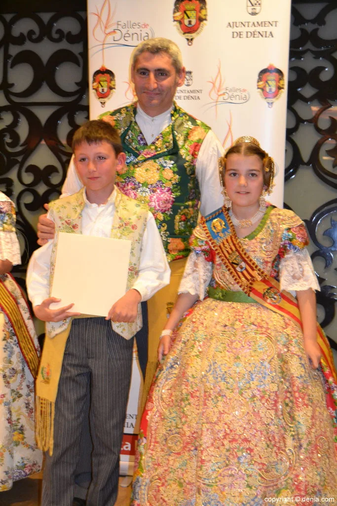 Entrega de recompensas infantiles de las Fallas de Dénia 2014
