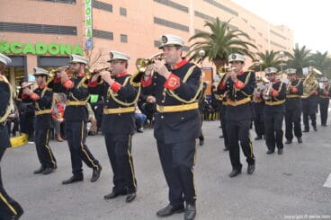 Procesión diocesana celebrada en Dénia
