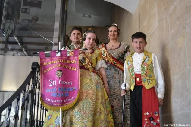 28 Falla Saladar 2º Premio de categoría primera de las fallas infantiles de Dénia