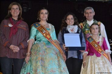 Segundo premio de presentador 2014