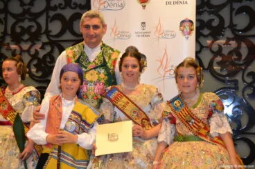 Entrega de recompensas infantiles de las Fallas de Dénia 2014