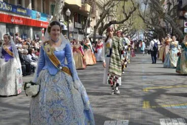 Ofrenda de flores Fallas de Dénia 2014 – Port Rotes