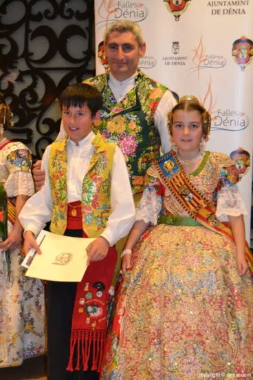 Entrega de recompensas infantiles de las Fallas de Dénia 2014