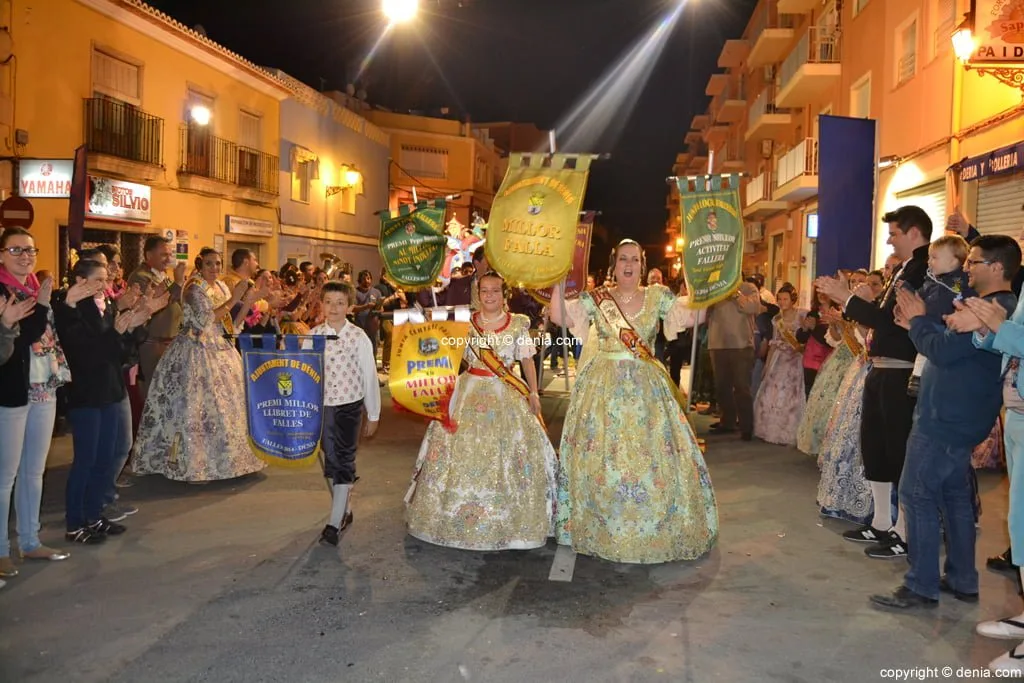 Los cargos de Baix la Mar llegando a la falla