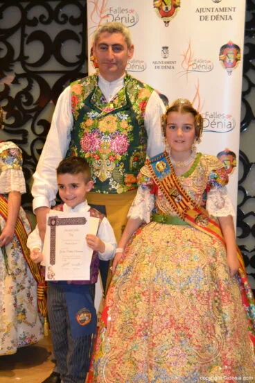 Entrega de recompensas infantiles de las Fallas de Dénia 2014