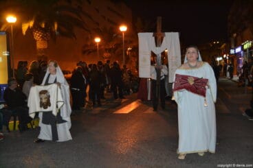 Cruz con sudario de Benifairó de la Valldigna