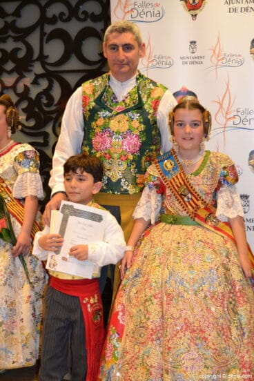 Entrega de recompensas infantiles de las Fallas de Dénia 2014