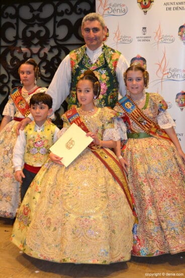 Entrega de recompensas infantiles de las Fallas de Dénia 2014