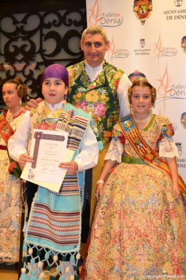Entrega de recompensas infantiles de las Fallas de Dénia 2014