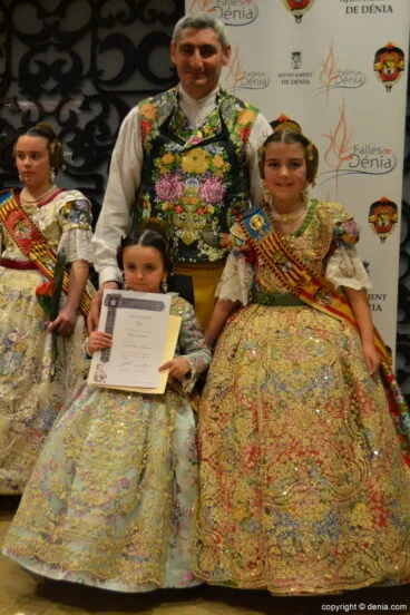 Entrega de recompensas infantiles de las Fallas de Dénia 2014